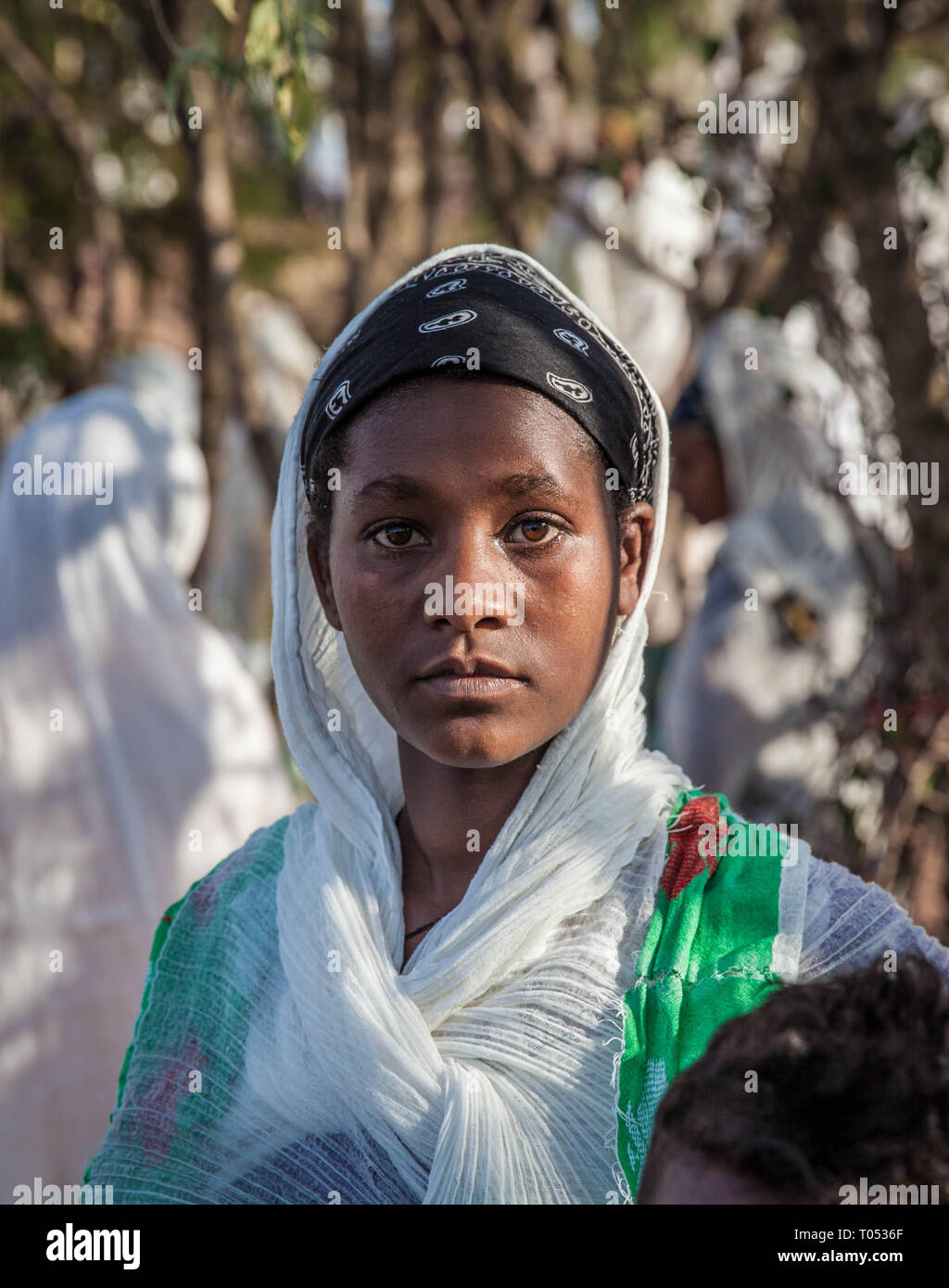 Easter pilgrimage, Lalibela, Ethiopia Stock Photo - Alamy