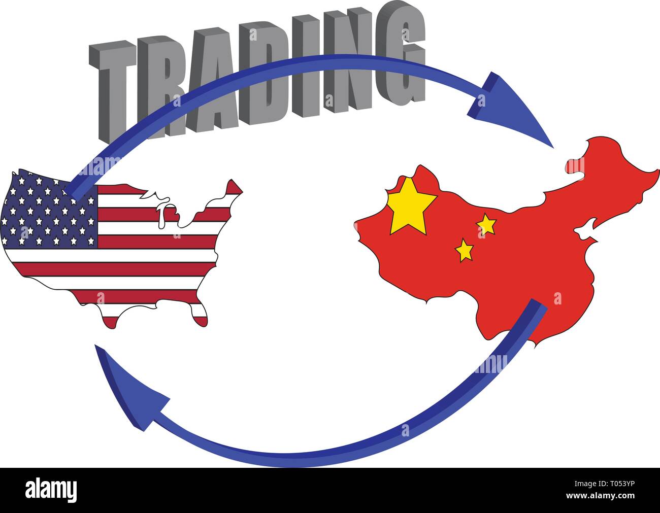 Trading usa Stock Vector Images Alamy