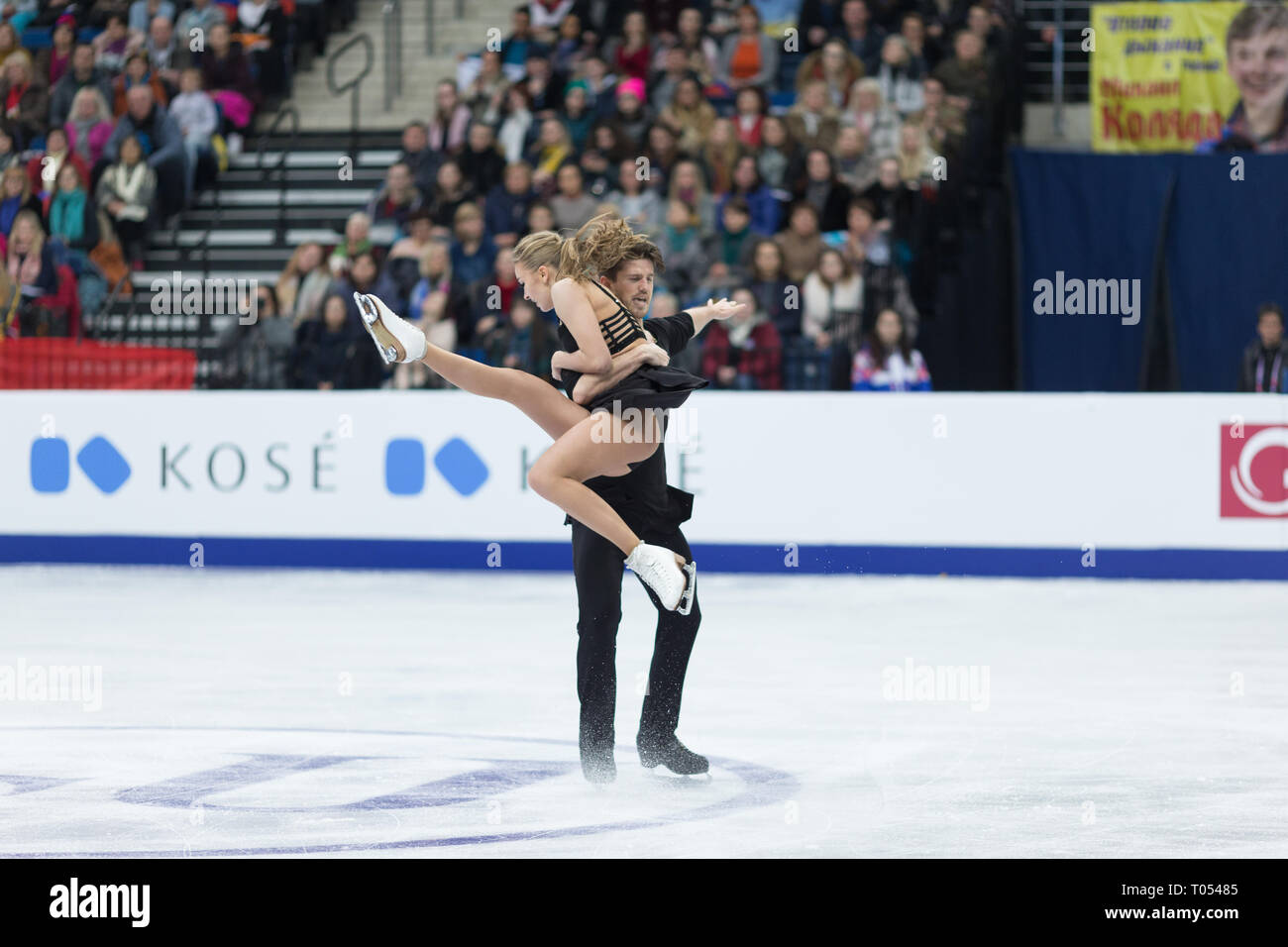 Alexandra Stepanova And Ivan Bukin From Russia During 2019 European ...