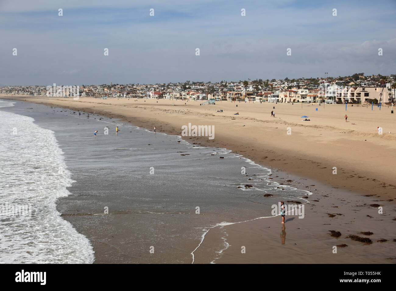 Hermosa Beach, Los Angeles, California, USA Stock Photo Alamy