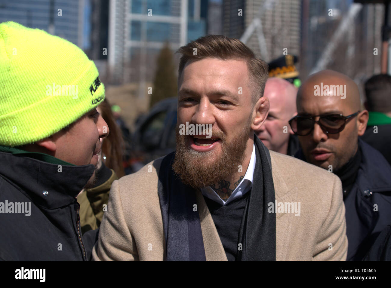 conor mcgregor chicago st patricks day parade