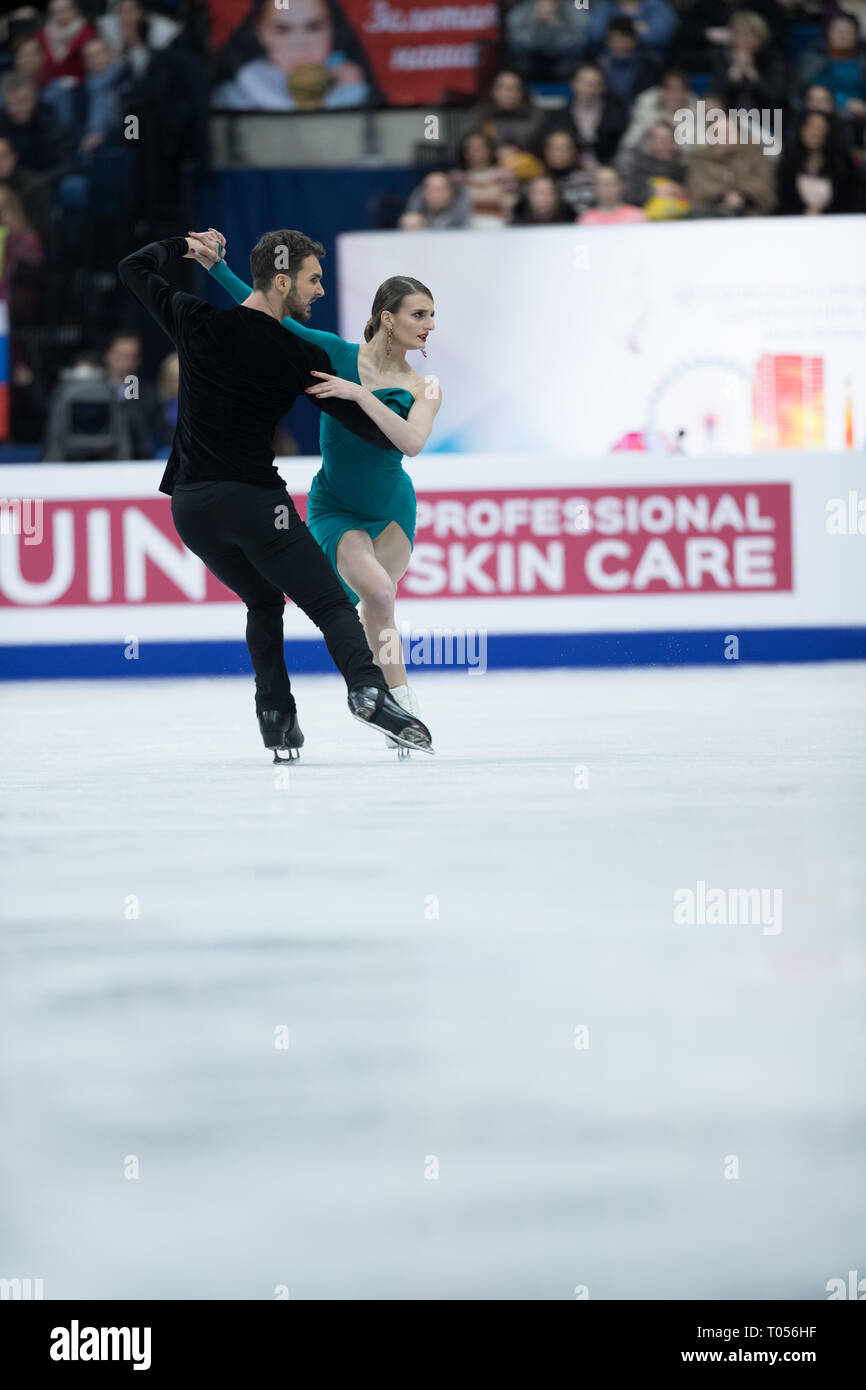 Gabriella Papadakis And Guillaume Cizeron From France During 2019 ...