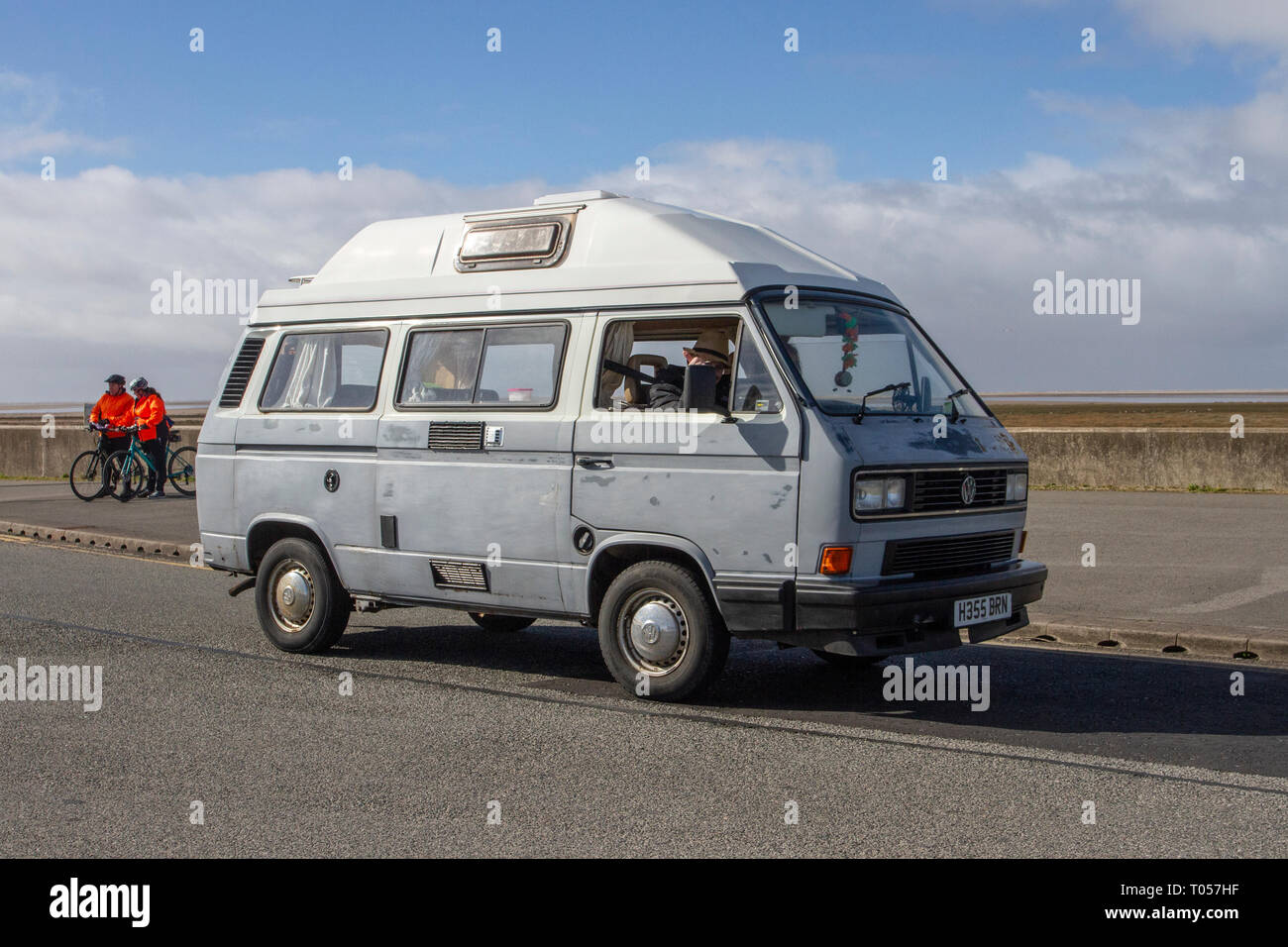 Classic german vans and campers hi-res stock photography and images - Alamy