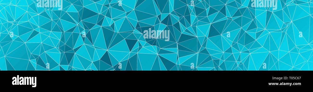 Triangular style abstract vector wide concept Stock Vector