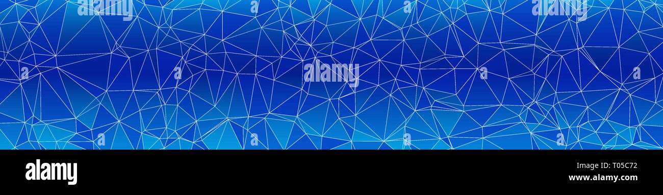 Digital connections abstract triangle shapes Stock Vector