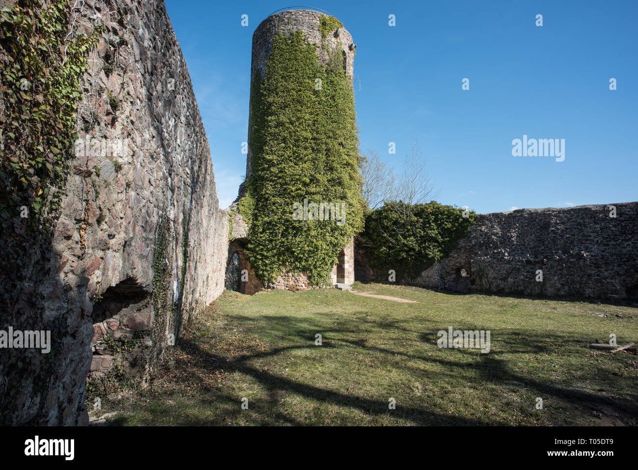 this is the ruin sausenburg in southern black forest germany on top of ...