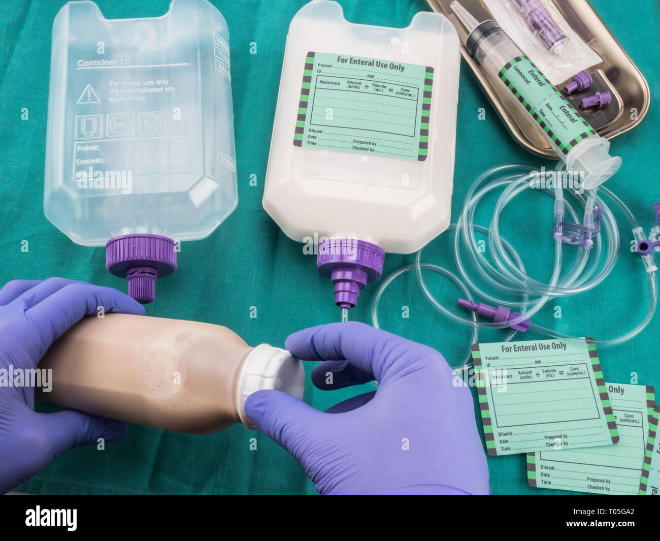 Peg tube hi-res stock photography and images - Alamy