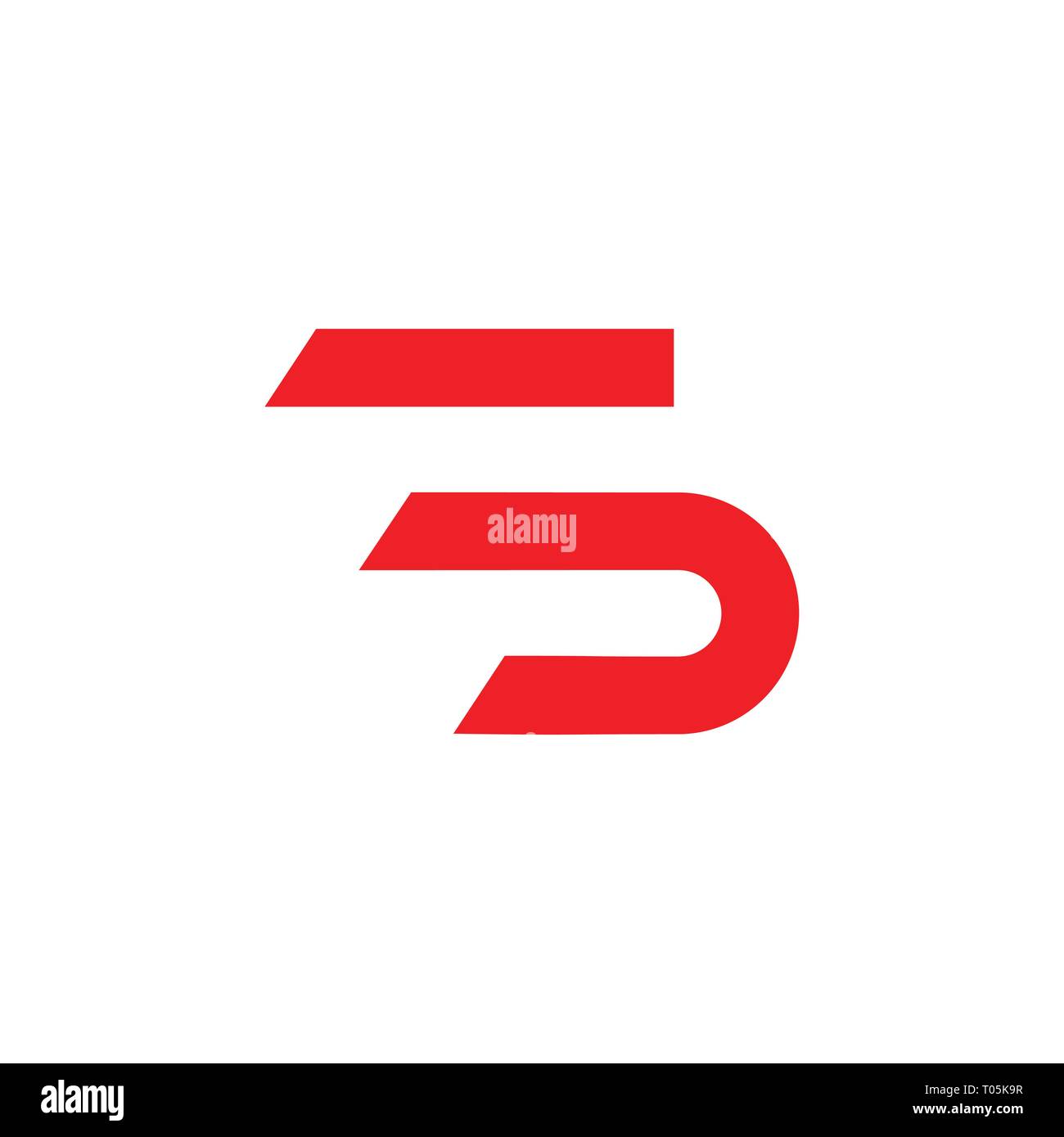 abstract letter s fast motion geometric line logo vector Stock Vector ...