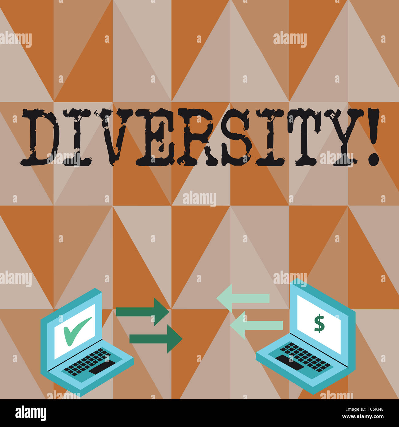Conceptual hand writing showing Diversity. Concept meaning Being ...