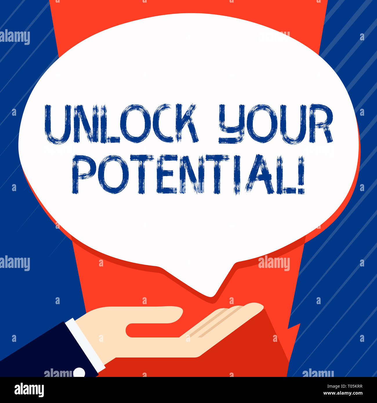 Conceptual hand writing showing Unlock Your Potential. Concept meaning ...