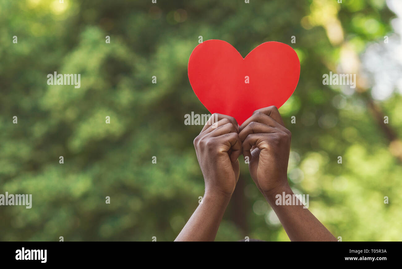 Hands holding heart hi-res stock photography and images - Alamy
