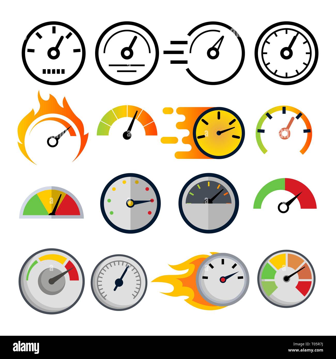 Speedometer Fast Icon