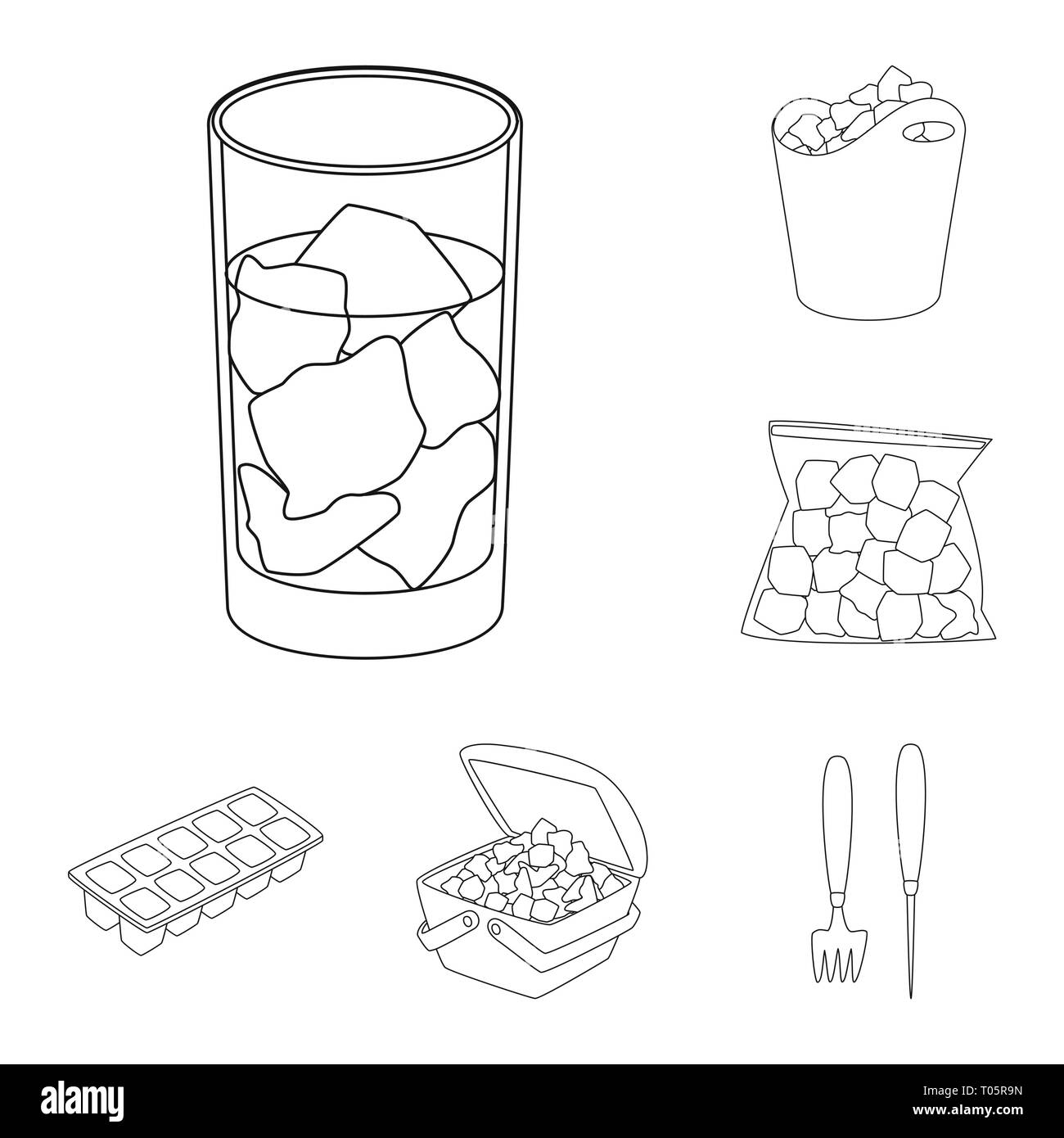 ice,bucket,form,freezer,fridge,knife,glass,fork,bar,capacity ...