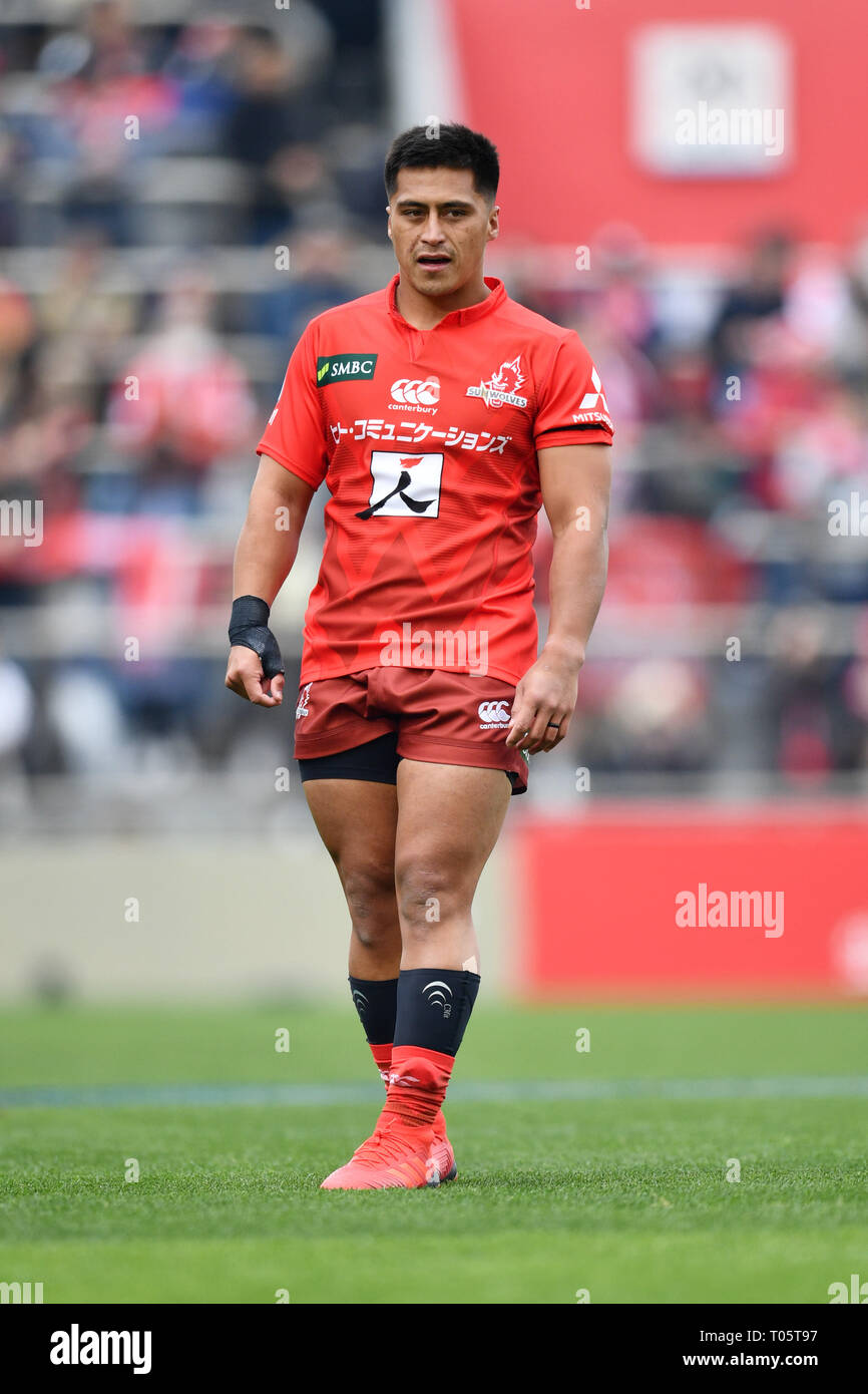 Tokyo, Japan. 16th Mar, 2019. Jason Emery (Sunwolves), March