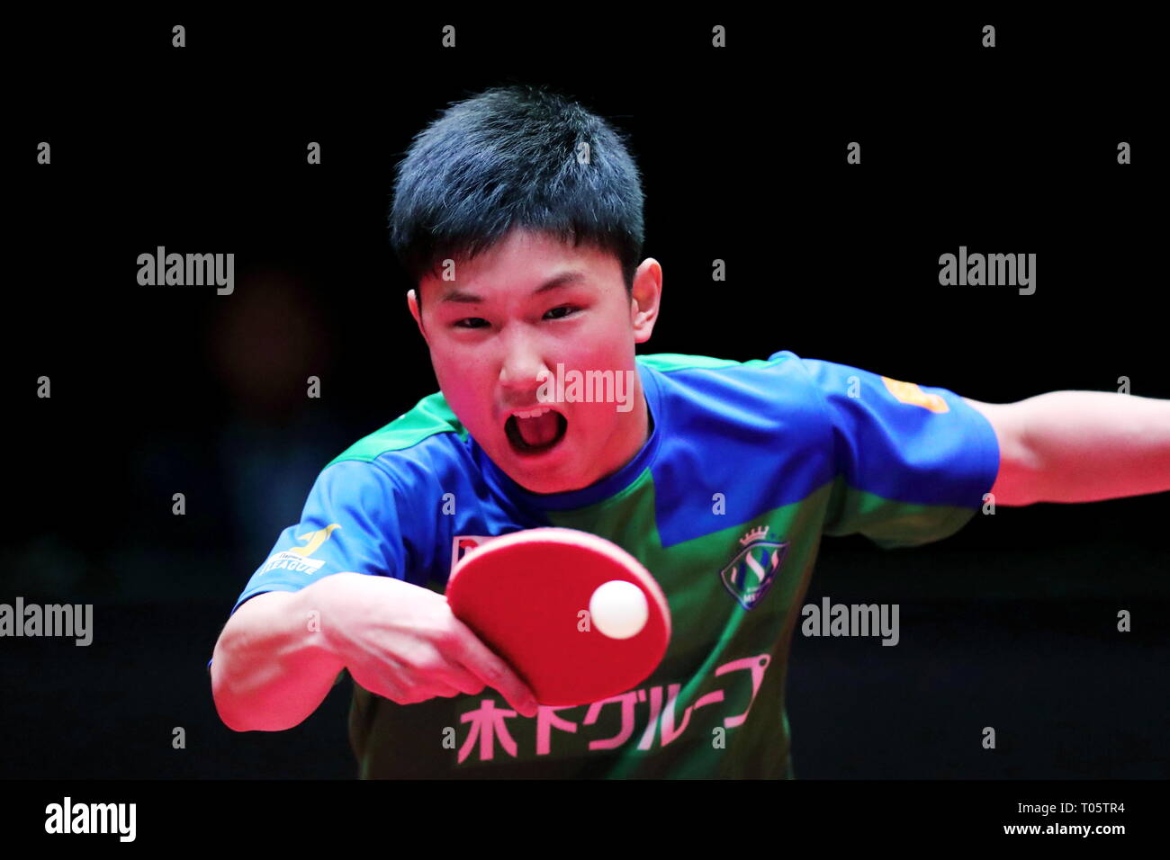 Tokyo Japan 17th Mar 2019 Tomokazu Harimoto Meister Table