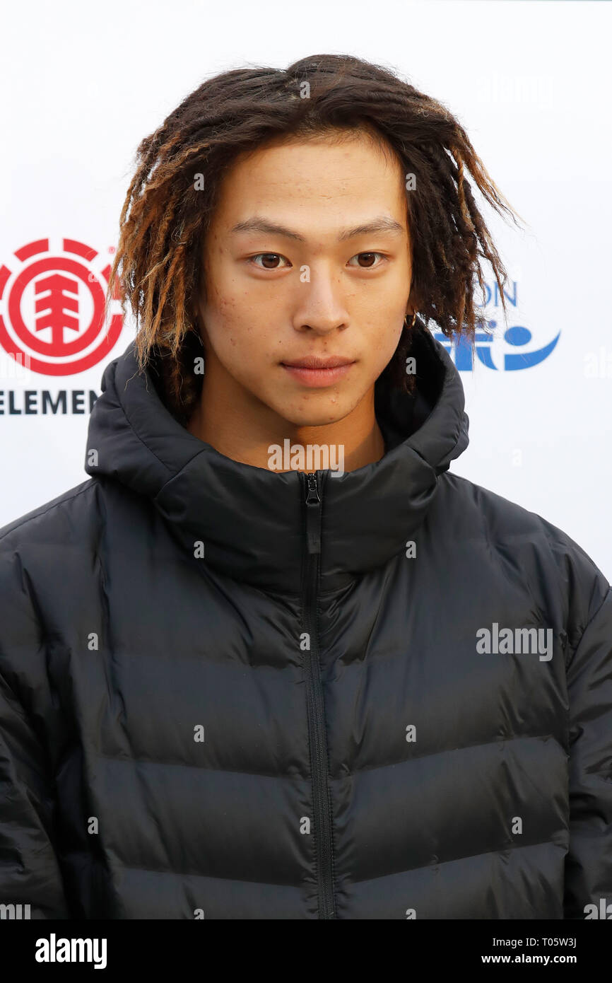 Kanagawa, Japan. 16th Mar, 2019. Ayumu Hirano, MARCH 16, 2019 -  Skateboarding : 2019 Japan Open Park Style Competition Award Ceremony at  Kanagawa, Japan. Credit: Naoki Morita/AFLO SPORT/Alamy Live News Stock  Photo - Alamy