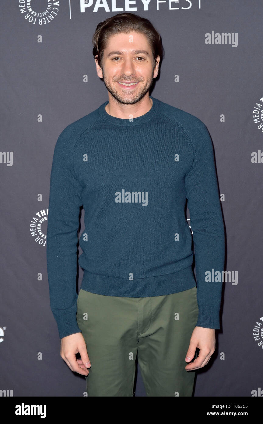 Los Angeles, USA. 15th Mar, 2019. Michael Zegen screening the Amazon Prime Video series 'The Marvelous Mrs. Maisel' at the 36th Paleyfest 2019 at the Dolby Theater, Hollywood. Los Angeles, 15.03.2019 | usage worldwide Credit: dpa picture alliance/Alamy Live News Stock Photo