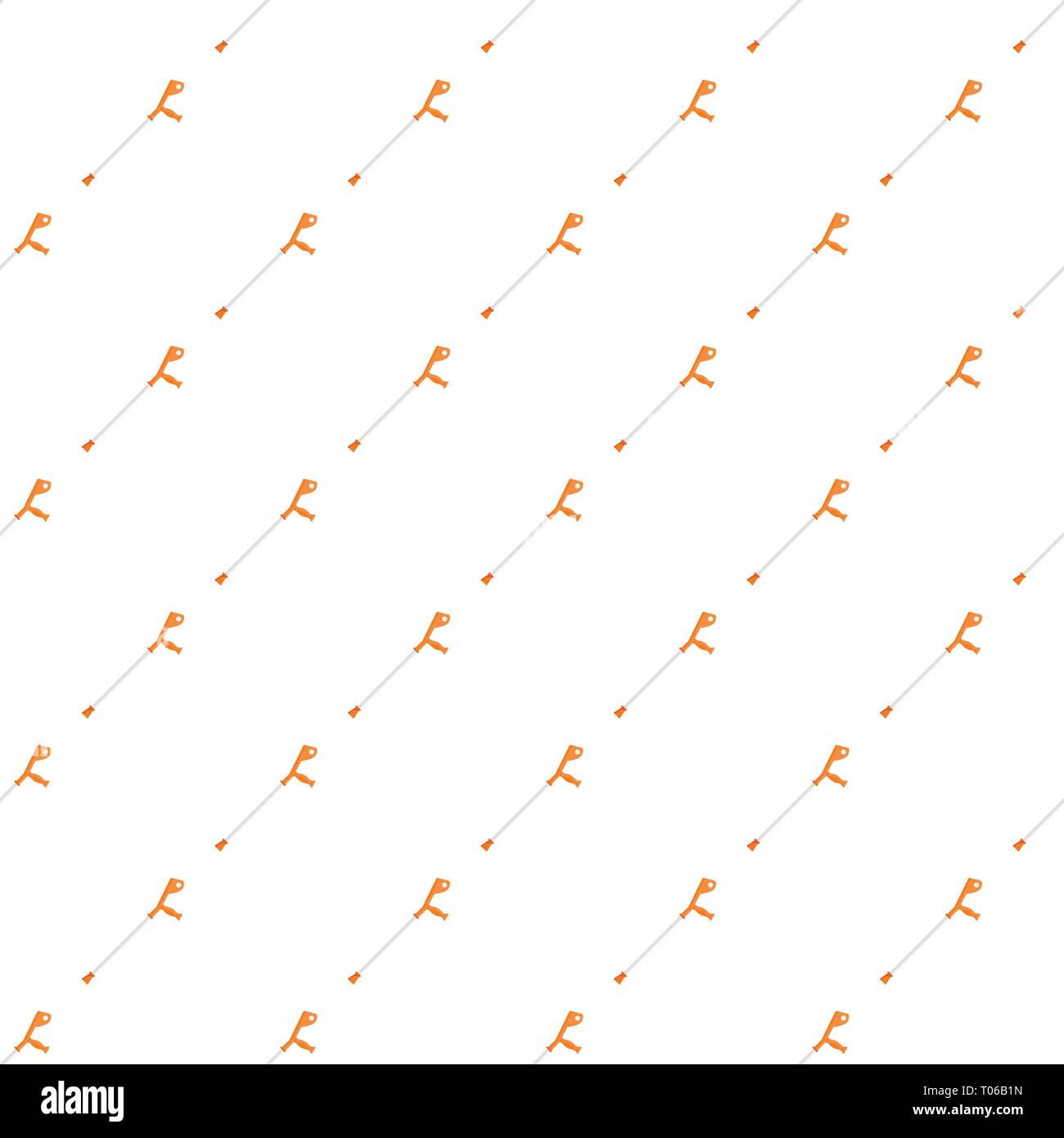 Crutch pattern seamless vector repeat for any web design Stock Vector