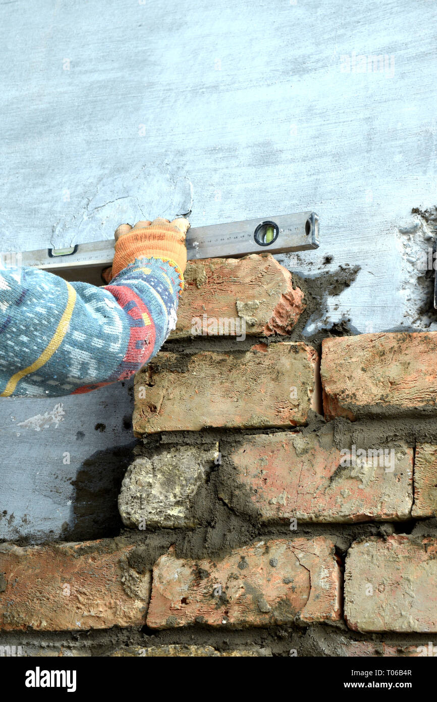 Brick mason hires stock photography and images Alamy