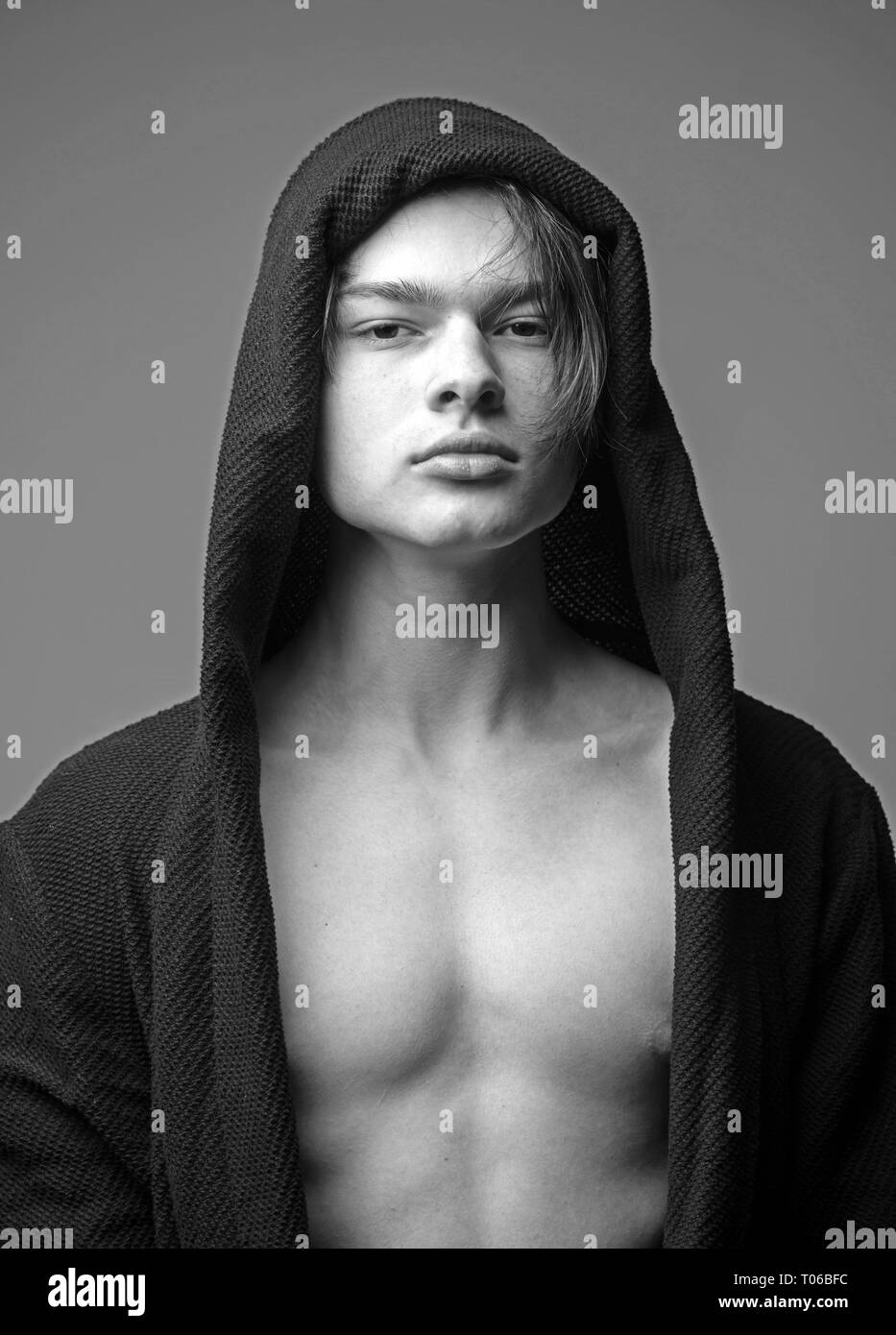guy with hood up