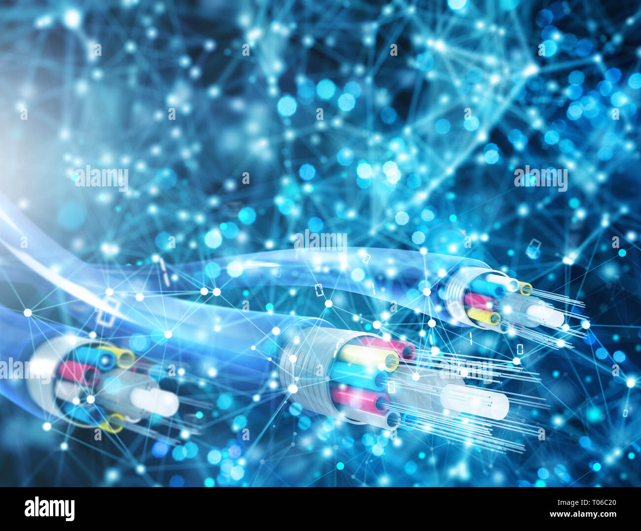 Optical fibre communication hi-res stock photography and images - Alamy