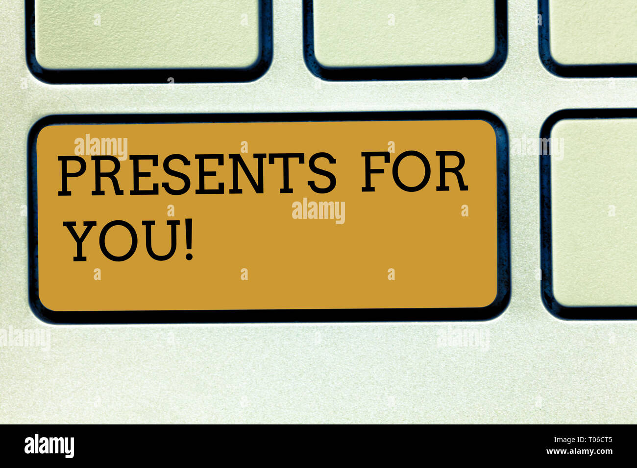 Presents Text Writing Handwriting text writing Presents For You. Conceptual photo give or ...