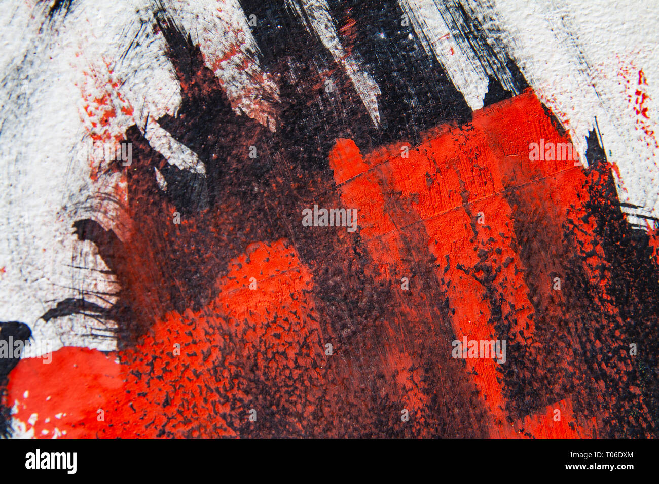 Abstract background made from paint. Close up Stock Photo