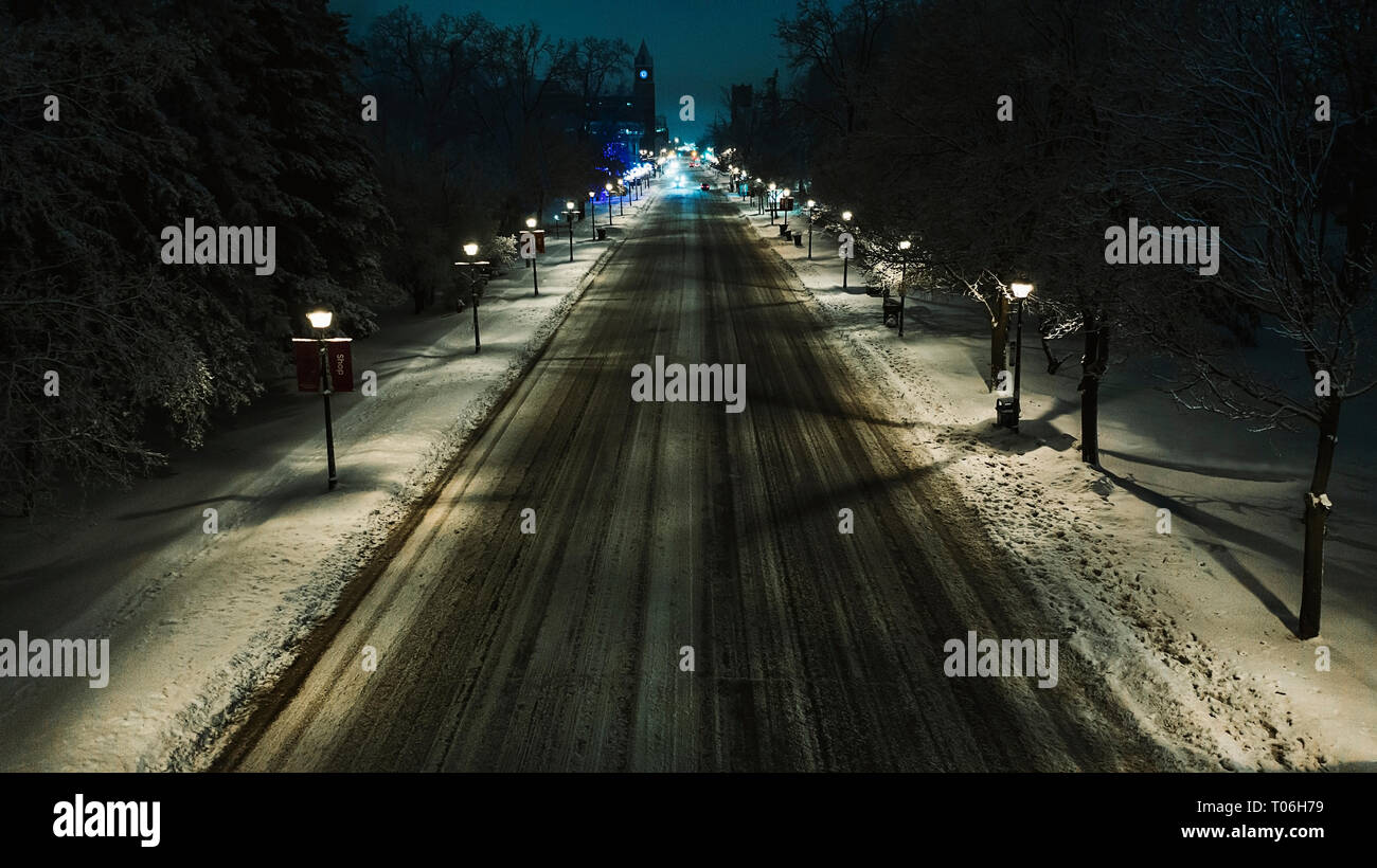 going downtown... Stock Photo