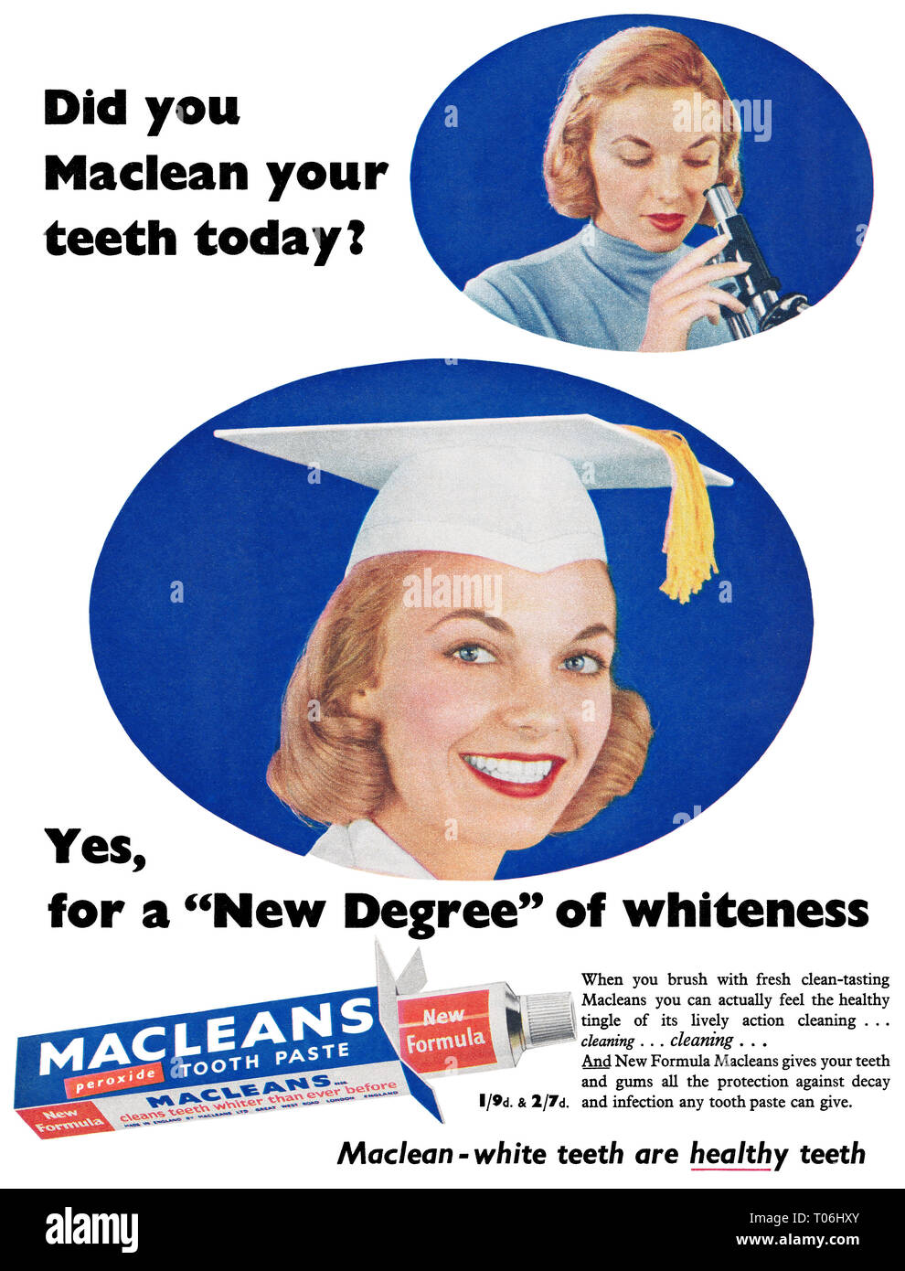 Toothpaste advertisement hires stock photography and images Alamy