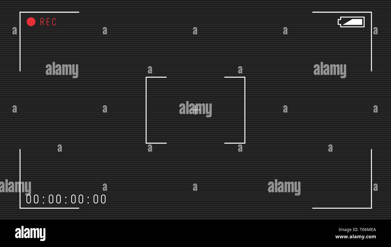 Camera Viewfinder Transparent Background High Resolution Stock