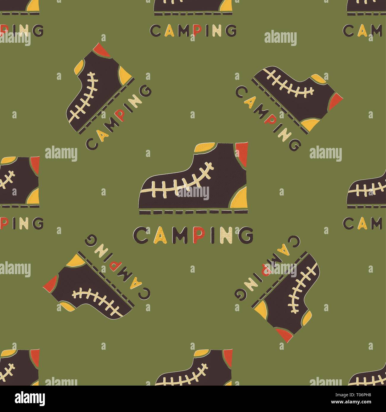 Expedition boots Stock Vector Images - Alamy