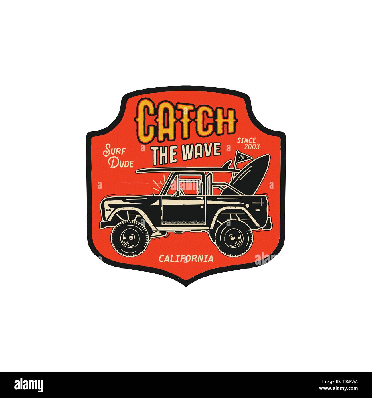 California Surfing Car High Resolution Stock Photography And Images Alamy