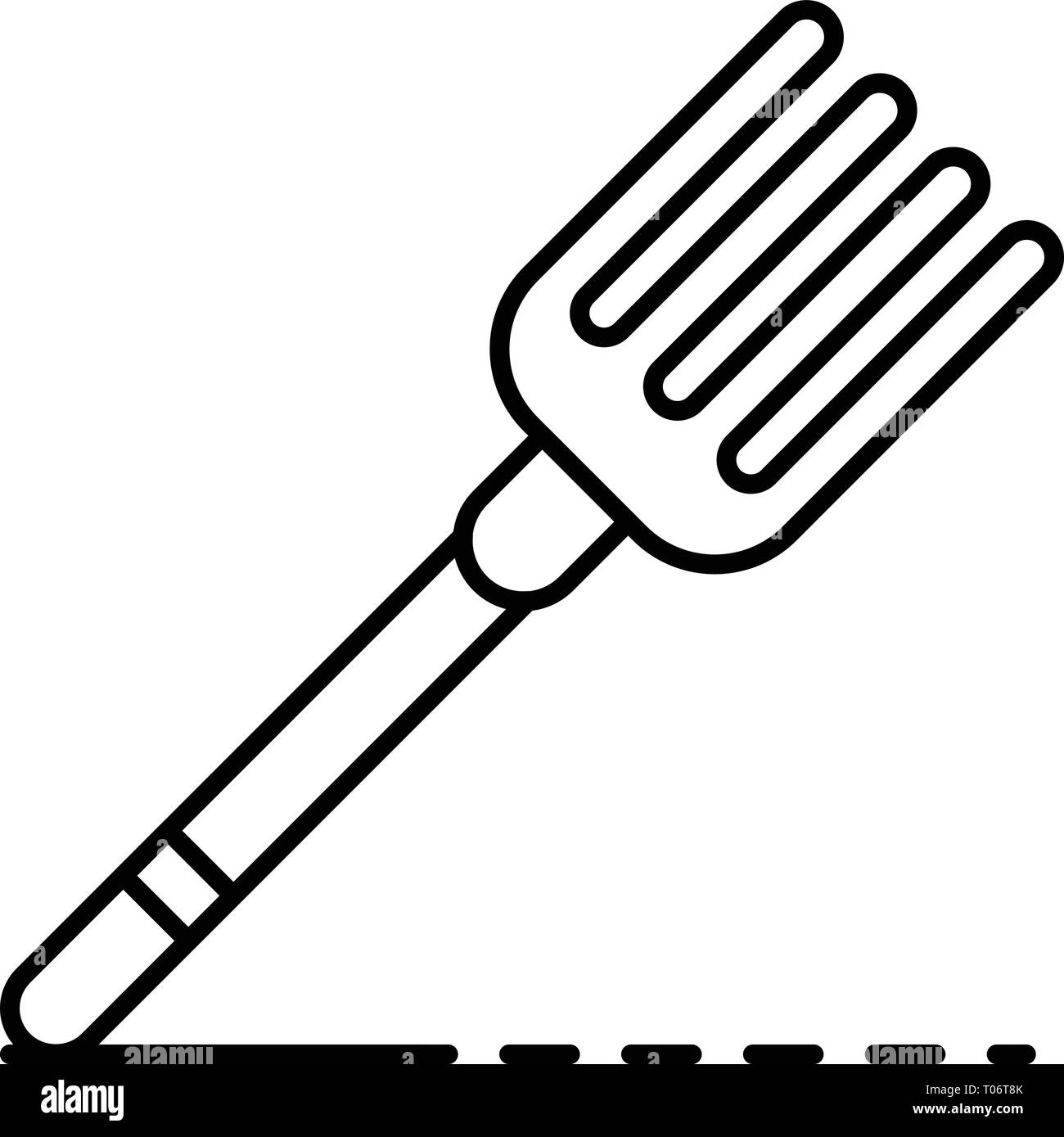 Man eating close up fork Stock Vector Images - Alamy