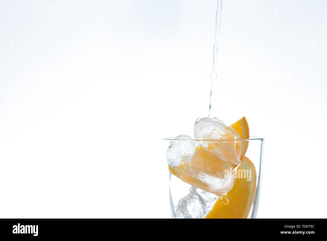 Crushed Ice In A Glass With Spoon Stock Photo, Picture and Royalty Free  Image. Image 117720414.