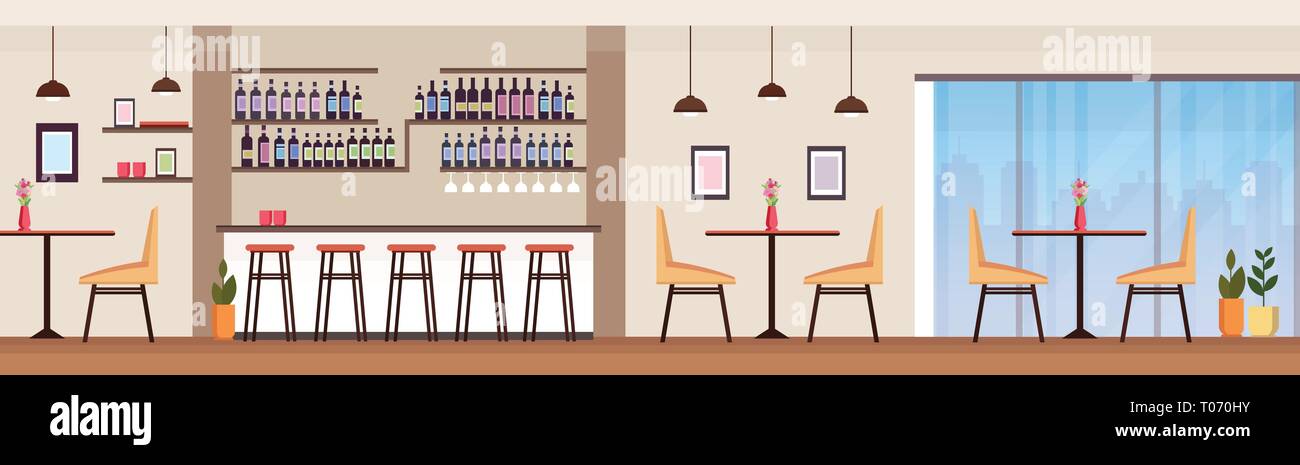 Modern Cocktail Bar With Alcohol Bottles Empty No People Restaurant Interior Counter High Chairs Tables Flat Horizontal Banner Stock Vector Image Art Alamy,Good Cheap Champagne Australia