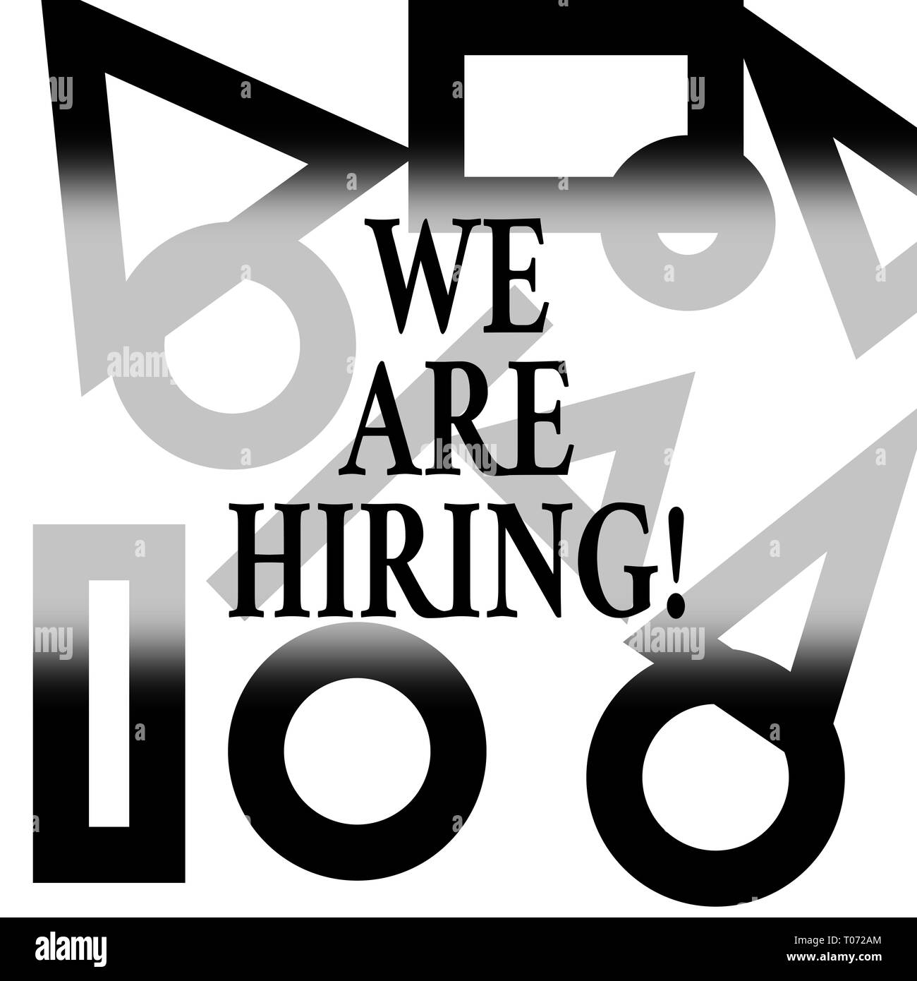 Career job fair employer recruiting Black and White Stock Photos ...