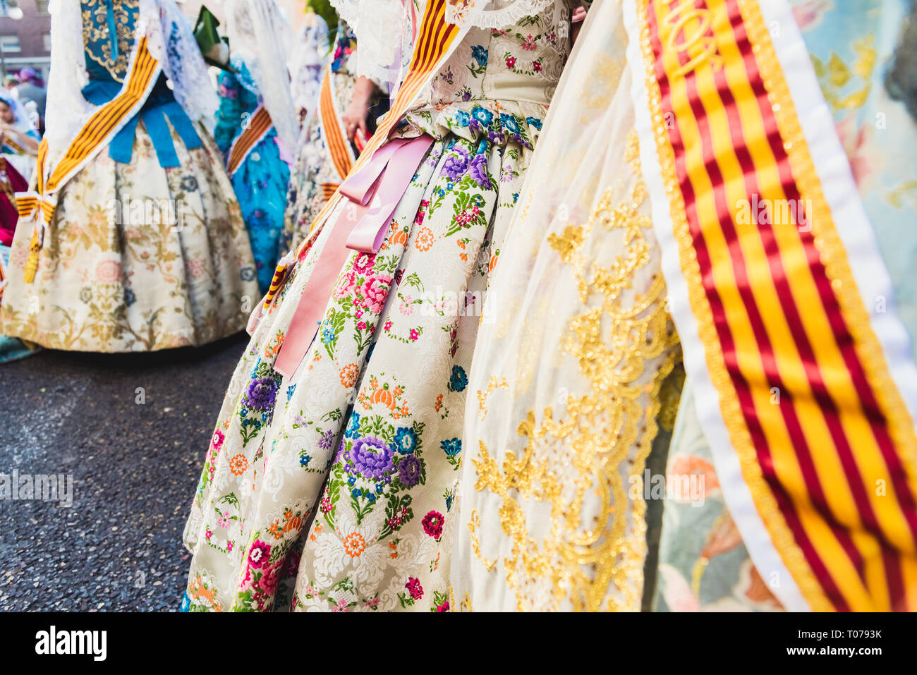 floral traditional dresses