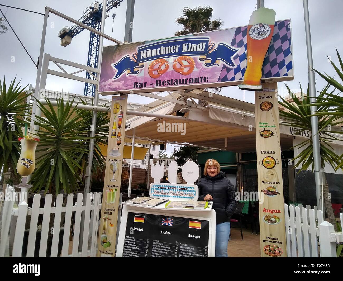Palma De Mallorca Spain 13th Mar 2019 Gerlinde Weiniger Head