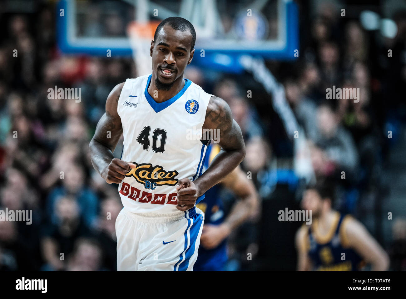 Tallinn Estonia 17th Mar 2019 Chauvaughn Lewis Of Bc Kalev