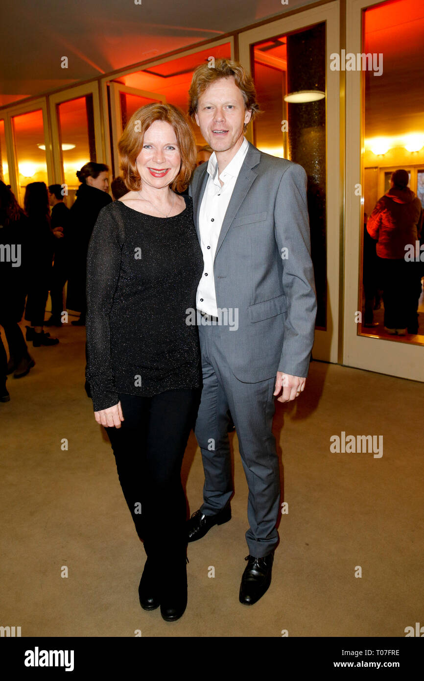 Marion Kracht Mit Ehemann Berthold Manns Hi-res Stock Photography And