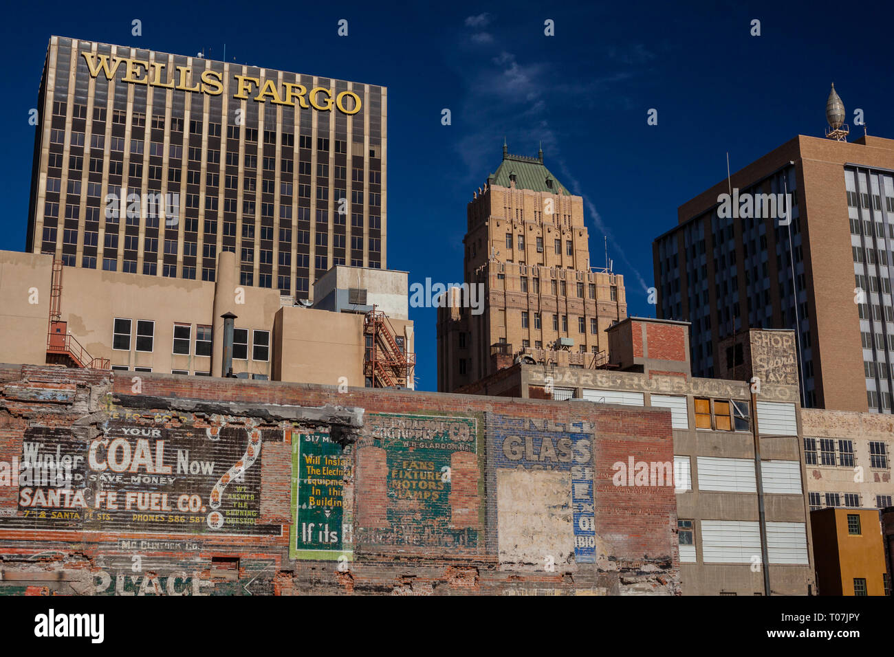 El Paso, El Paso County, Texas, USA Stock Photo