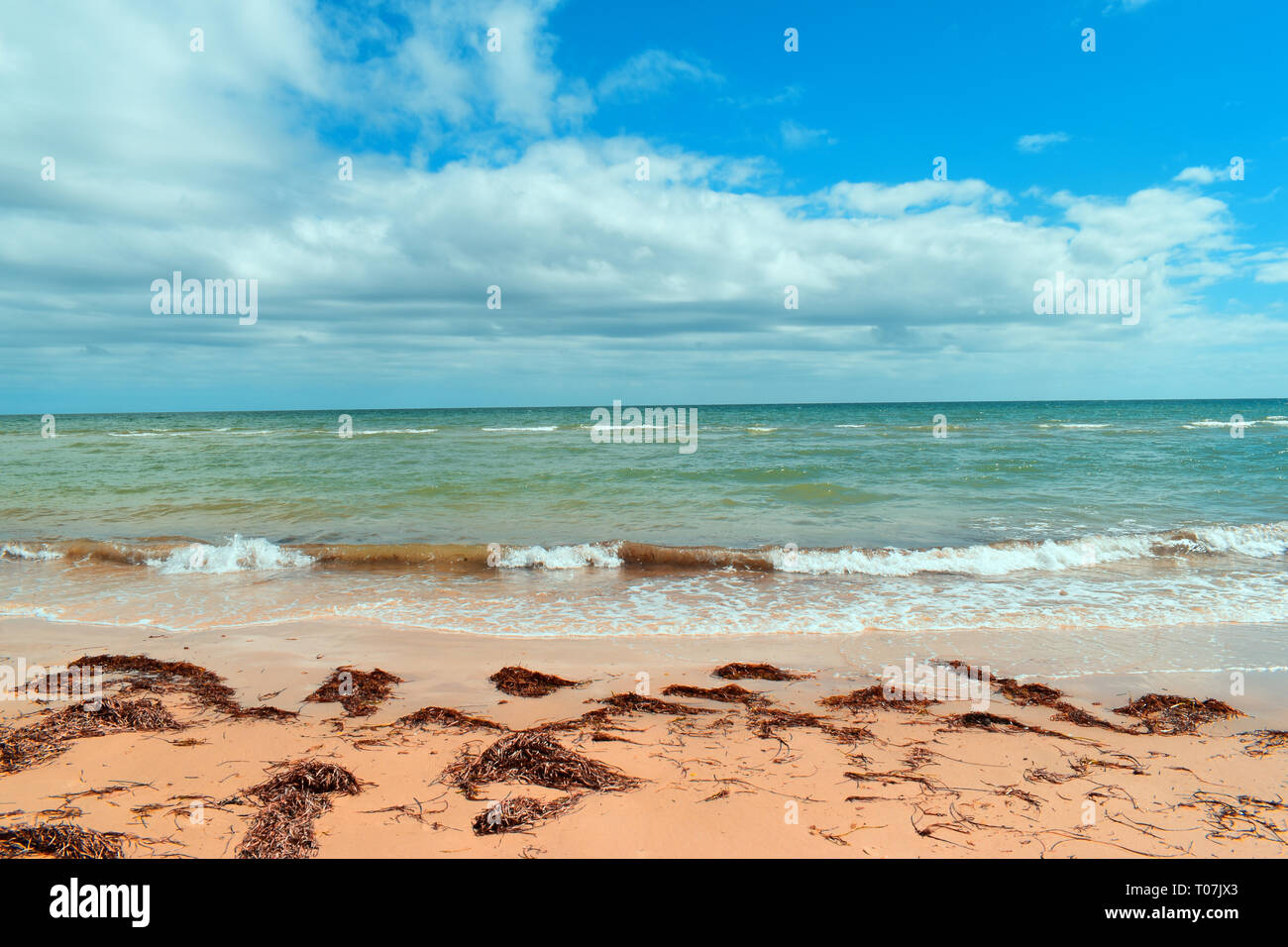 Tennyson beach in South Australia Stock Photo
