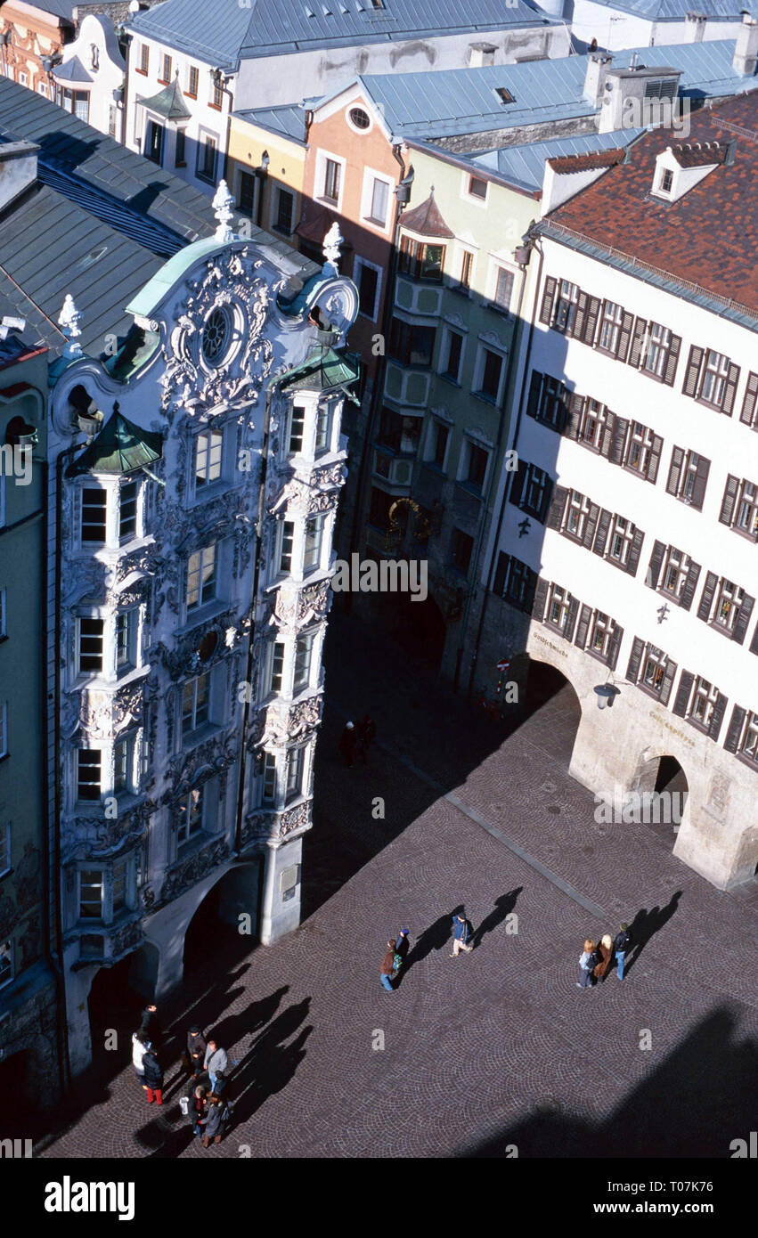 Helblinghaus,Innsbruck,Austria Stock Photo
