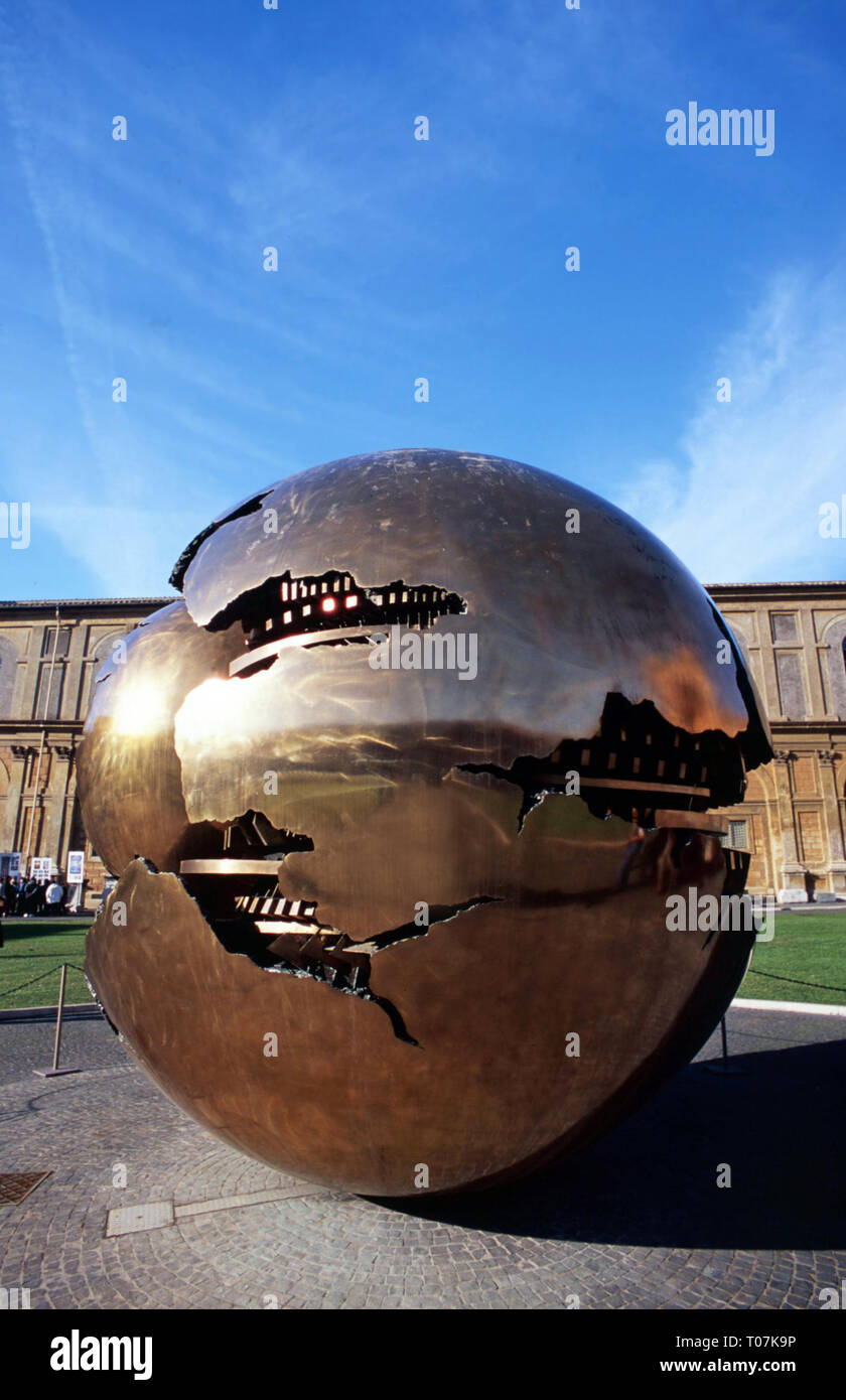 Sphere Within Sphere within A Sphere,Vatican.Italy Stock Photo - Alamy