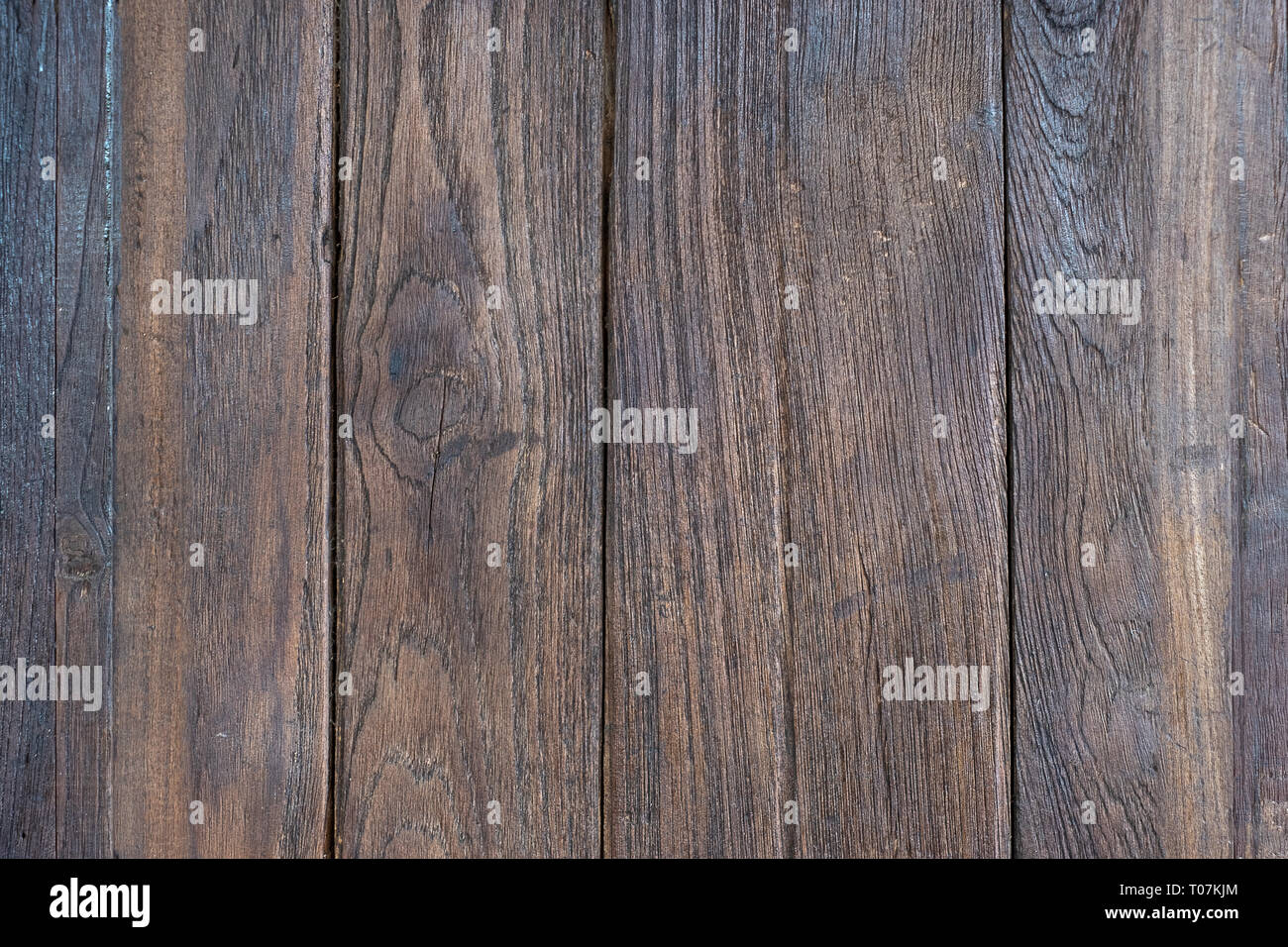 old grunge brown wooden plank texture background,wood vintage wall Stock Photo