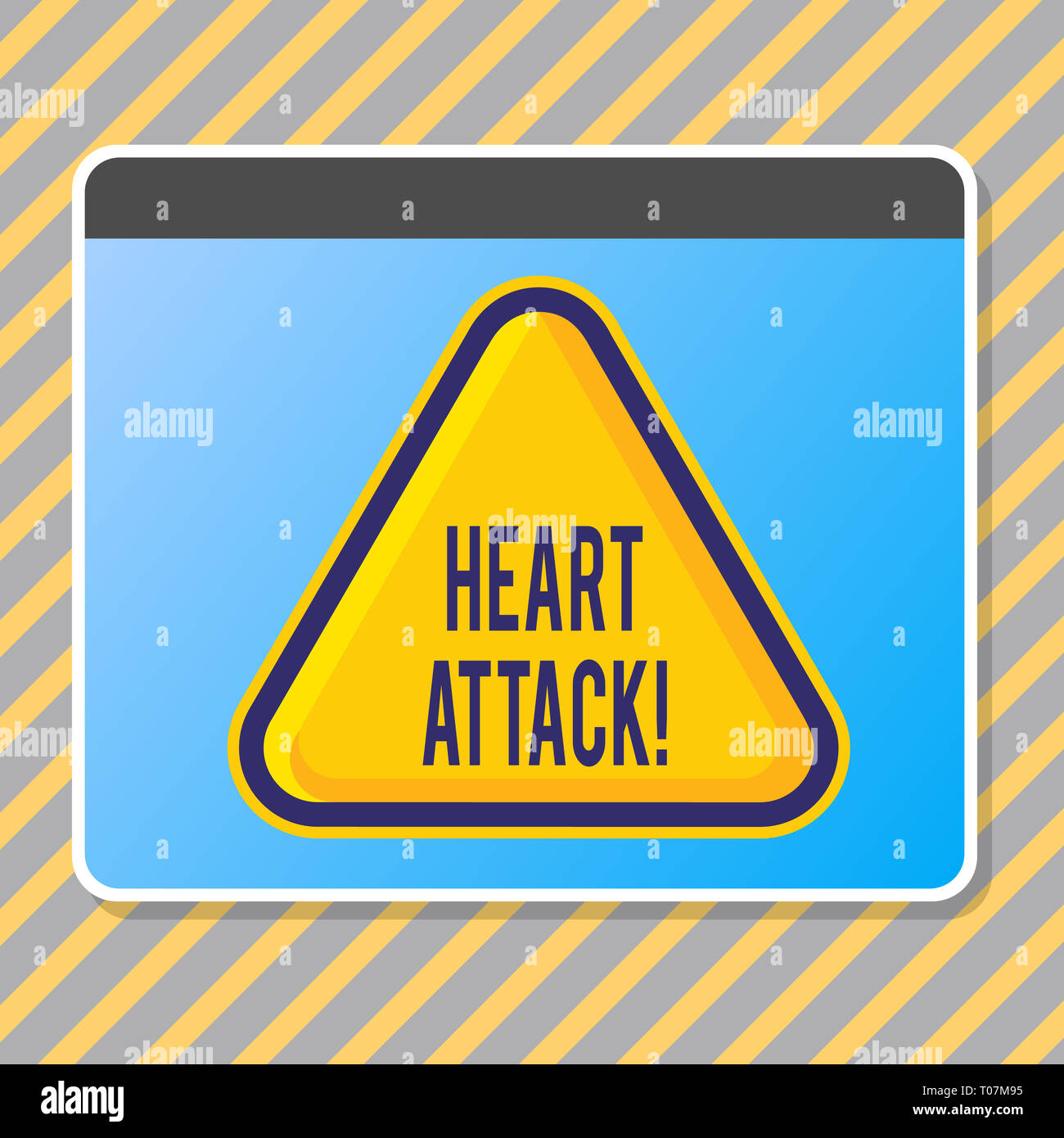 Conceptual hand writing showing Heart Attack. Concept meaning sudden