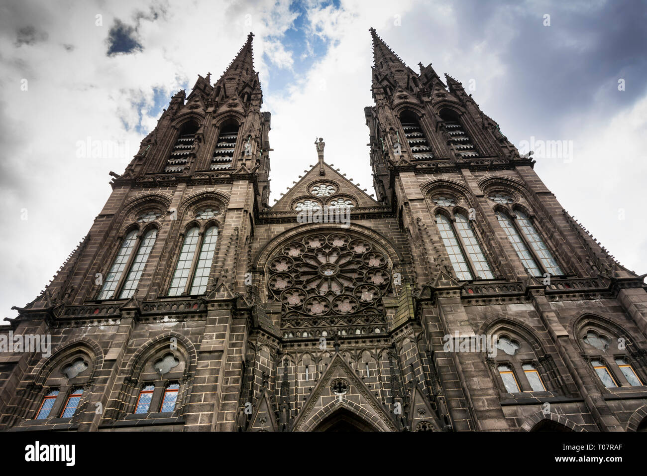 The Gothic Cathedral Notre-Dame-de-l'Assomption of Clermont