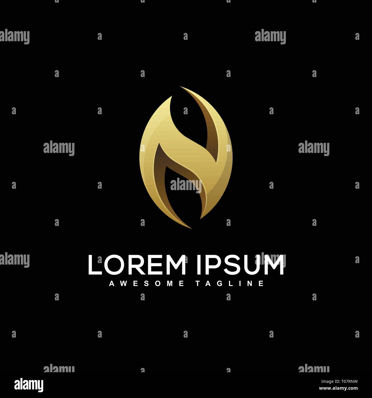 Abstract Native Design Concept illustration vector template. Suitable for Creative Industry, Multimedia, entertainment, Educations, Shop, and any rela Stock Vector