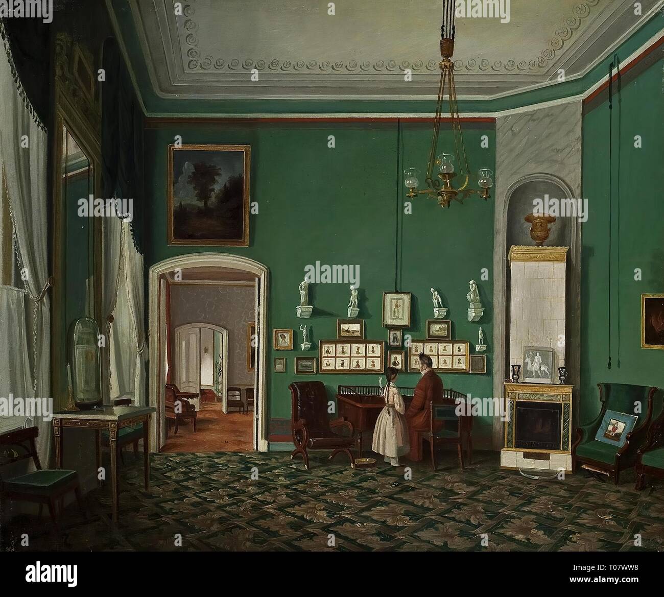 Russian interior 19th century hi-res stock photography and images - Alamy