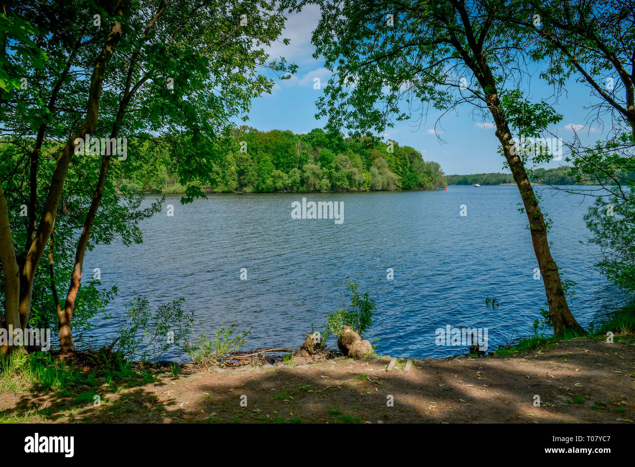 Griebnitzsee, Potsdam, Brandenburg, Deutschland Stock Photo Alamy